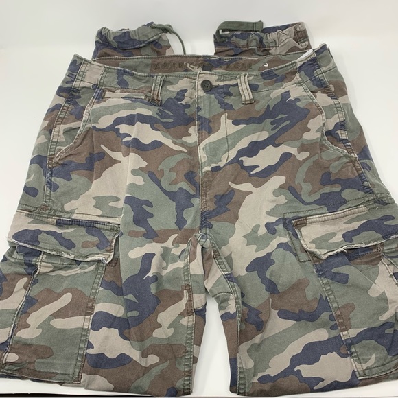 American Eagle Outfitters Pants Mens American Eagle Flex Camo Cargo